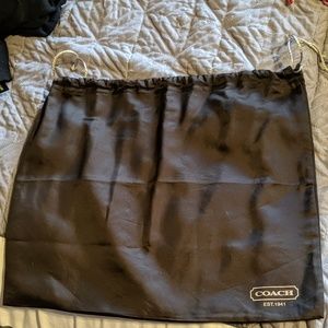 Coach dust bag